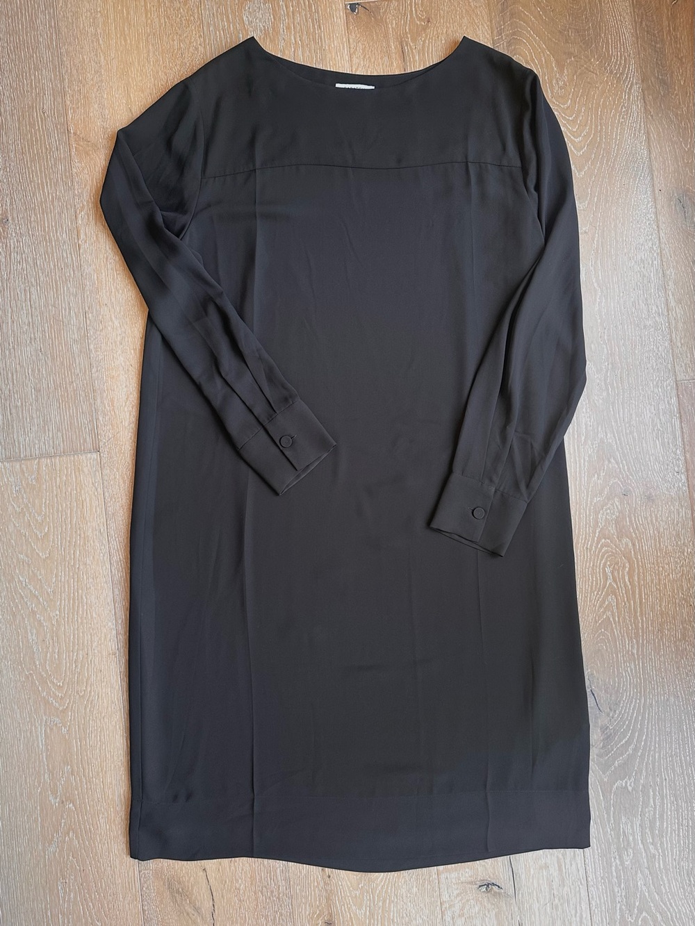 Aritzia Babaton Fairman Shift Dress in Dark Chocolate / Size Large